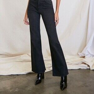 Black Flare & Wide Leg Jeans